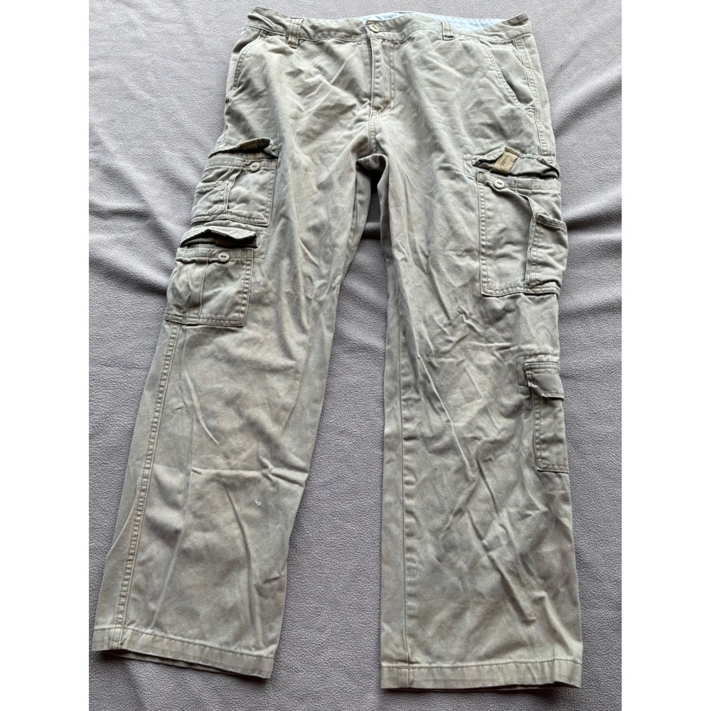 Gorpcore Mens Iron Co. Cargo Pants 38/30 Khaki Tan